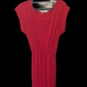 NWOT, Red maxi dress.